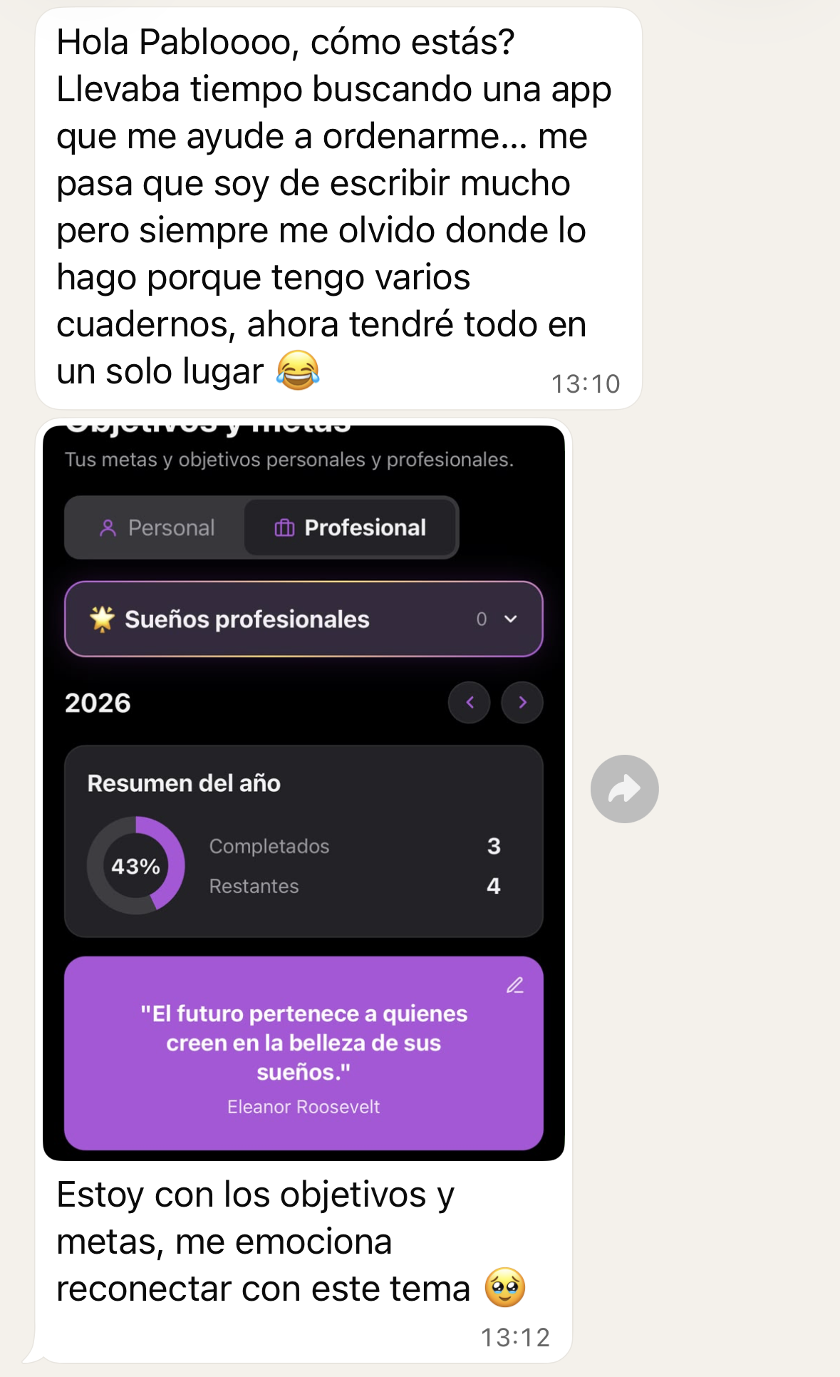 Testimonio