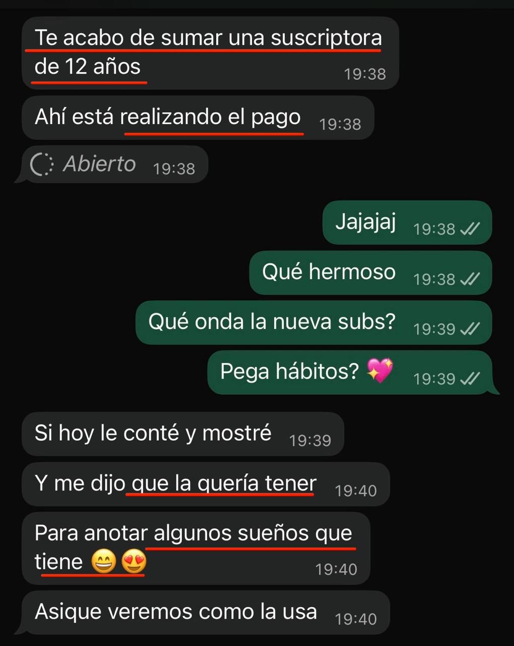Testimonio