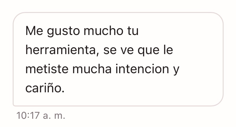 Testimonio