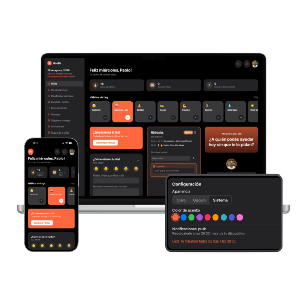 mockup app habitos cuadrada